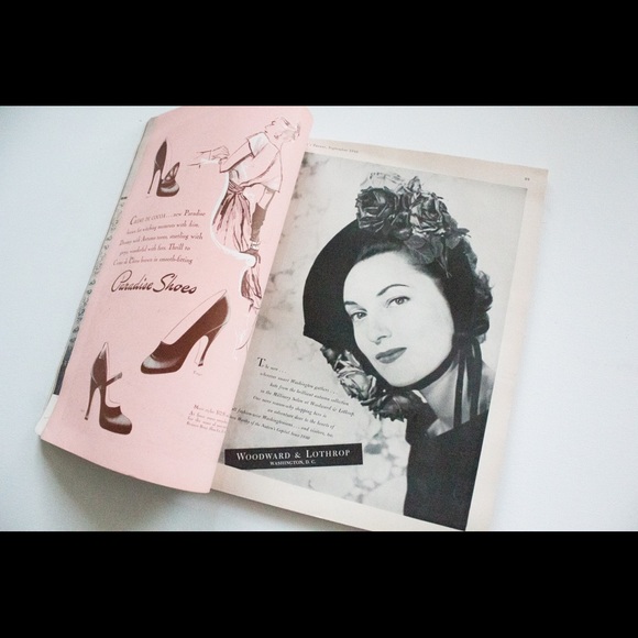 Harper's Bazaar | Vintage September 1948 Fashion Magazine - Picture 7 of 11